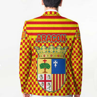 Aragon Flag Blazer Autonomous Community of Spain - Wonder Print Shop