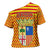 Aragon Flag Cross Shoulder Shirt Autonomous Community of Spain - Wonder Print Shop