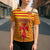 Aragon Flag Cross Shoulder Shirt Autonomous Community of Spain - Wonder Print Shop