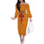 Aragon Flag Family Matching Off The Shoulder Long Sleeve Dress and Hawaiian Shirt Autonomous Community of Spain - Wonder Print Shop