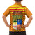 Aragon Flag Family Matching Summer Maxi Dress and Hawaiian Shirt Autonomous Community of Spain - Wonder Print Shop