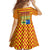 Aragon Flag Family Matching Summer Maxi Dress and Hawaiian Shirt Autonomous Community of Spain - Wonder Print Shop