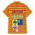 Aragon Flag Family Matching Summer Maxi Dress and Hawaiian Shirt Autonomous Community of Spain - Wonder Print Shop
