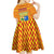 Aragon Flag Kid Short Sleeve Dress Autonomous Community of Spain - Wonder Print Shop
