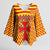 Aragon Flag Kimono Sleeve Blouse Autonomous Community of Spain - Wonder Print Shop
