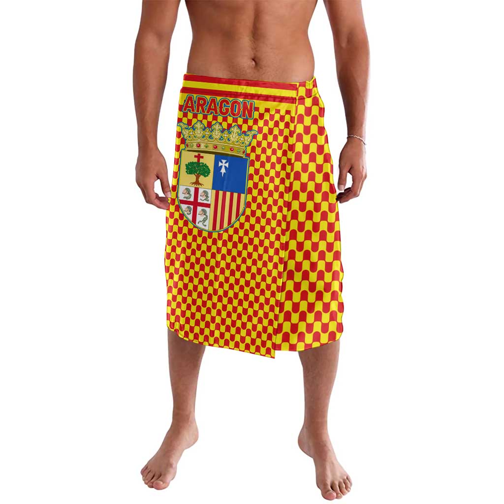 Aragon Flag Lavalava Autonomous Community of Spain - Wonder Print Shop