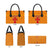Aragon Flag Leather Bag Autonomous Community of Spain - Wonder Print Shop