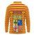 Aragon Flag Long Sleeve Polo Shirt Autonomous Community of Spain - Wonder Print Shop