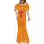 Aragon Flag Mermaid Dress Autonomous Community of Spain - Wonder Print Shop