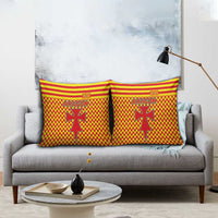 Aragon Flag Pillow Cover Autonomous Community of Spain - Wonder Print Shop