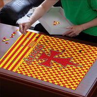 Aragon Flag Puzzle Autonomous Community of Spain - Wonder Print Shop