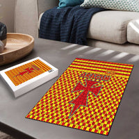 Aragon Flag Puzzle Autonomous Community of Spain - Wonder Print Shop