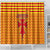 Aragon Flag Shower Curtain Autonomous Community of Spain - Wonder Print Shop