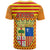 Aragon Flag T Shirt Autonomous Community of Spain - Wonder Print Shop