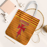 Aragon Flag Tote Bag Autonomous Community of Spain - Wonder Print Shop