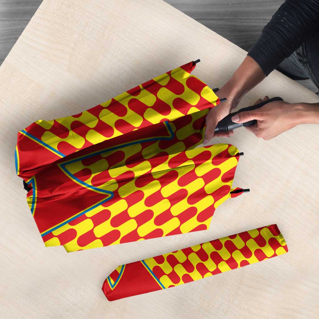 Aragon Flag Umbrella Autonomous Community of Spain - Wonder Print Shop