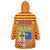 Aragon Flag Wearable Blanket Hoodie Autonomous Community of Spain - Wonder Print Shop