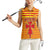 Aragon Flag Women Sleeveless Polo Shirt Autonomous Community of Spain - Wonder Print Shop