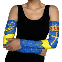 Asturias Flag Arm Sleeves Autonomous Community of Spain - Wonder Print Shop