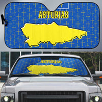 Asturias Flag Auto Sun Shade Autonomous Community of Spain - Wonder Print Shop