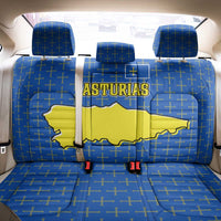 Asturias Flag Back Car Seat Cover Autonomous Community of Spain - Wonder Print Shop