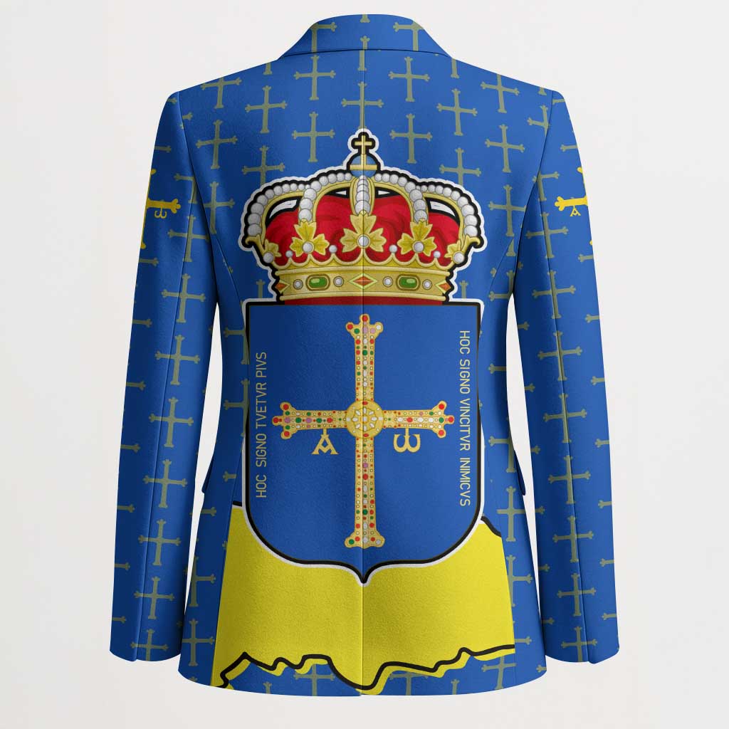 Asturias Flag Blazer Autonomous Community of Spain - Wonder Print Shop