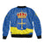 Asturias Flag Bomber Jacket Autonomous Community of Spain - Wonder Print Shop