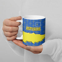 Asturias Flag Ceramic Mug Autonomous Community of Spain - Wonder Print Shop
