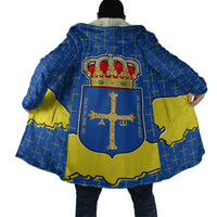 Asturias Flag Cloak Autonomous Community of Spain - Wonder Print Shop