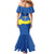 Asturias Flag Family Matching Mermaid Dress and Hawaiian Shirt Autonomous Community of Spain - Wonder Print Shop