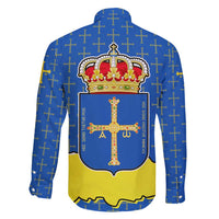 Asturias Flag Family Matching Short Sleeve Bodycon Dress and Hawaiian Shirt Autonomous Community of Spain - Wonder Print Shop