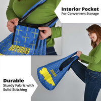 Asturias Flag Grocery Bag Autonomous Community of Spain - Wonder Print Shop