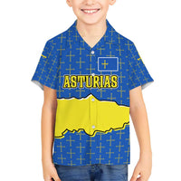 Asturias Flag Hawaiian Shirt Autonomous Community of Spain - Wonder Print Shop