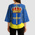 Asturias Flag Kimono Sleeve Blouse Autonomous Community of Spain - Wonder Print Shop