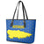 Asturias Flag Leather Tote Bag Autonomous Community of Spain - Wonder Print Shop