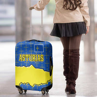 Asturias Flag Luggage Cover Autonomous Community of Spain - Wonder Print Shop