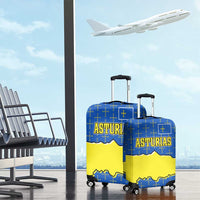 Asturias Flag Luggage Cover Autonomous Community of Spain - Wonder Print Shop