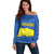 Asturias Flag Off Shoulder Sweater Autonomous Community of Spain - Wonder Print Shop