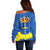 Asturias Flag Off Shoulder Sweater Autonomous Community of Spain - Wonder Print Shop