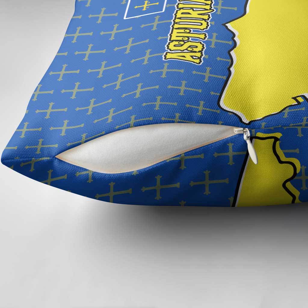 Asturias Flag Pillow Cover Autonomous Community of Spain - Wonder Print Shop