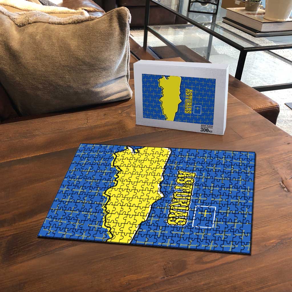 Asturias Flag Puzzle Autonomous Community of Spain - Wonder Print Shop