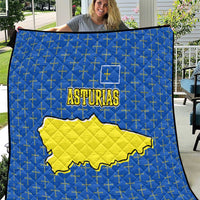 Asturias Flag Quilt Autonomous Community of Spain - Wonder Print Shop