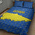 Asturias Flag Quilt Bed Set Autonomous Community of Spain - Wonder Print Shop