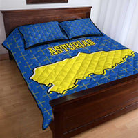 Asturias Flag Quilt Bed Set Autonomous Community of Spain - Wonder Print Shop