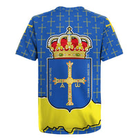 Asturias Flag Rugby Jersey Autonomous Community of Spain - Wonder Print Shop
