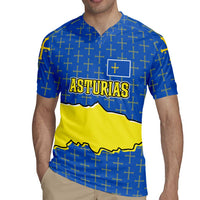 Asturias Flag Rugby Jersey Autonomous Community of Spain - Wonder Print Shop