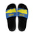 Asturias Flag Slide Sandals Autonomous Community of Spain - Wonder Print Shop