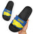 Asturias Flag Slide Sandals Autonomous Community of Spain - Wonder Print Shop