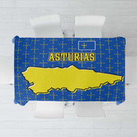 Asturias Flag Tablecloth Autonomous Community of Spain - Wonder Print Shop