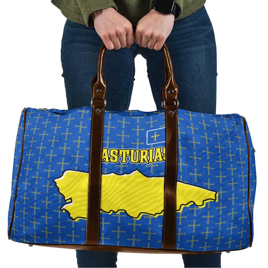 Asturias Flag Travel Bag Autonomous Community of Spain - Wonder Print Shop